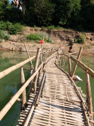Oserez-vous vous aventurer sur le pont de bambou ?