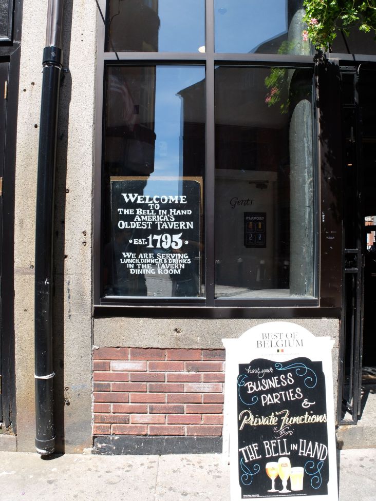 Le plus vieux pub de Boston.