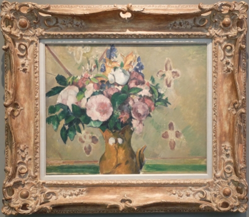 Paul Cézanne, "Vase of Flowers", 1881.